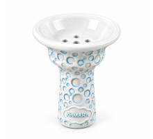 Чаша для кальяна Khmara TULIPA-D Classic White Bubble