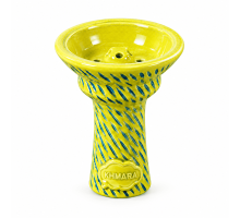 Чаша для кальяна Khmara Tulipa-D Classic Yellow Beam Blue