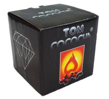 Кокосовый уголь Tom Cococha Diamond 1 кг (64 кубика)